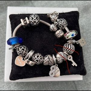 Updated: Pandora bracelet with charms